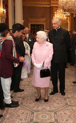 ROSHNI Founder Pravin Nikam was invited to meet Queen Elizabeth II