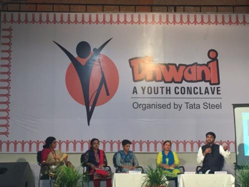 ROSHNI Founder spoke on Menstrual Hygiene and Sexuality at Dhwani Youth Conclave organised by TATA Steel in Jharkhand